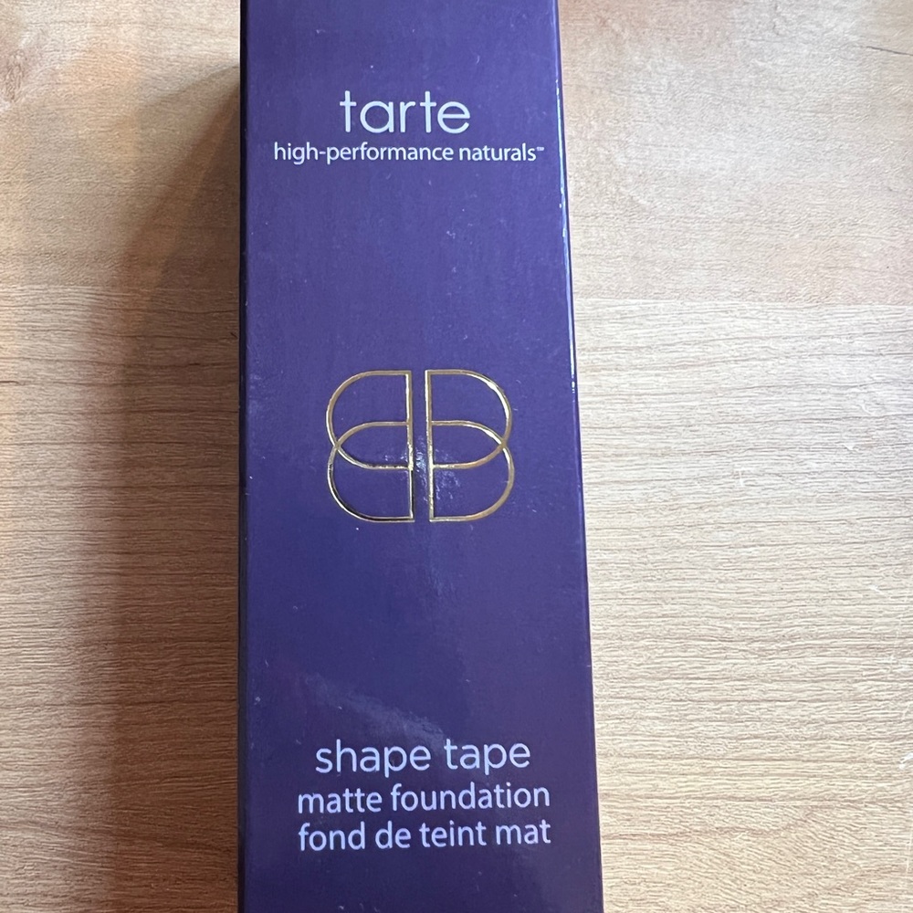 Tarte. Brand New. Shape tape matte foundation. Medium-tan sand.